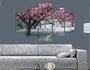 Wallity Cuadro Decorativo de MDF Multicolor de 5 Piezas